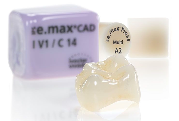 IPS e.max® dental crown.